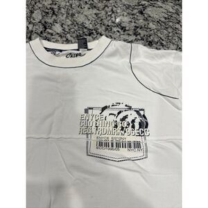 Enyce White COTTON T-Shirts Men's‎ Size 2XL